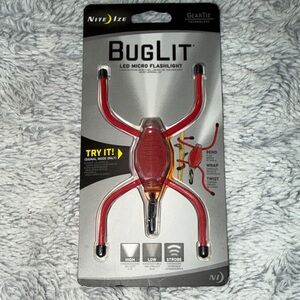 BugLit LED Micro Flashlight - Red